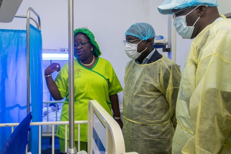 Le ministère de la Santé apporte son soutien au personnel.