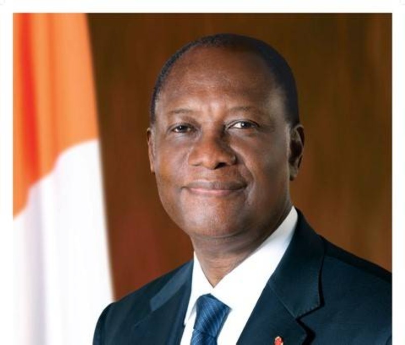 Le Président Alassane Ouattara