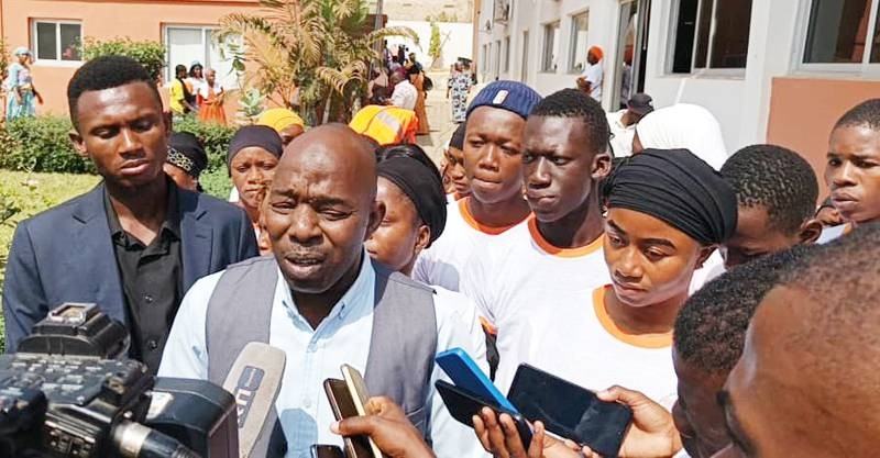 Mohamed Fama Traoré, président du Comade, à l'initiative de cette journée de reconnaissance et d'hommage au Président Ouattara. (Ph: Dr)