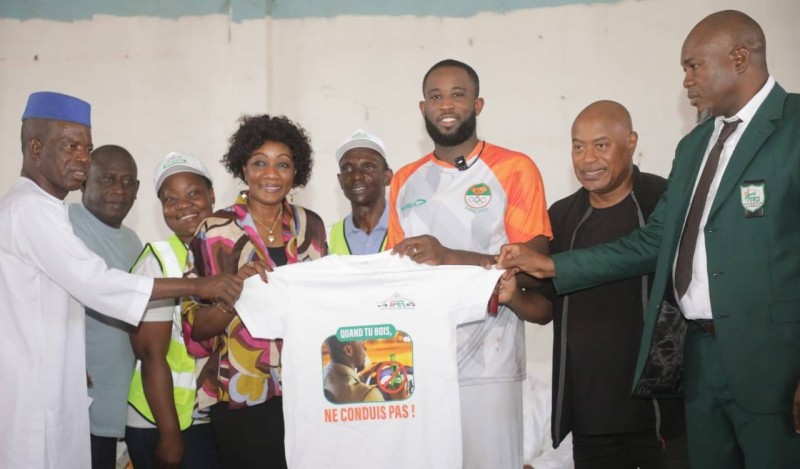 Cheick Sallah ambassadeur de la sécurité routière