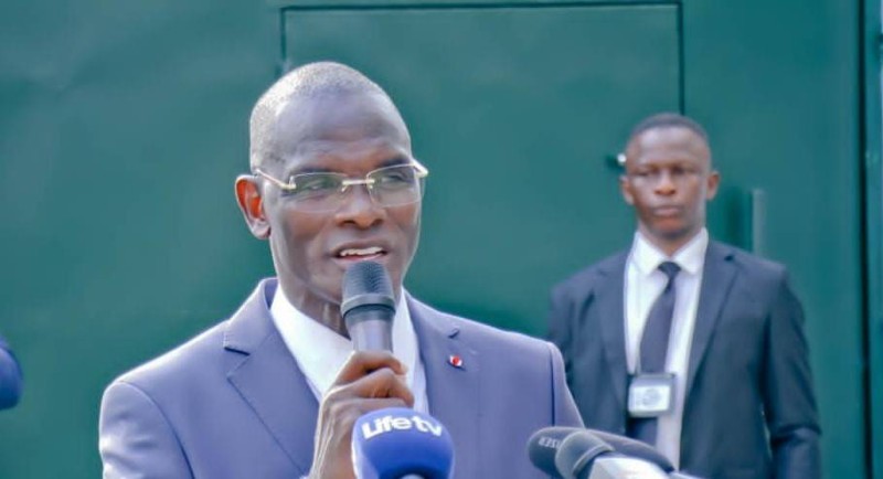 Le ministre Vagondo Diomandé