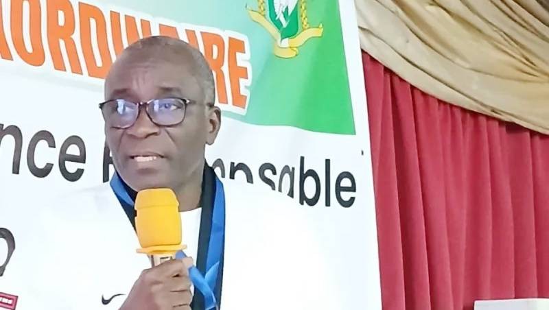 Le président du comité directeur de transition à la tête de la Fitkd, Dr Ali Diomandé ne transige pas sur le do. (Ph: Dr)