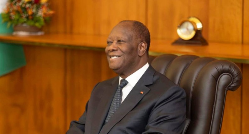 Le Président Alassane Ouattara