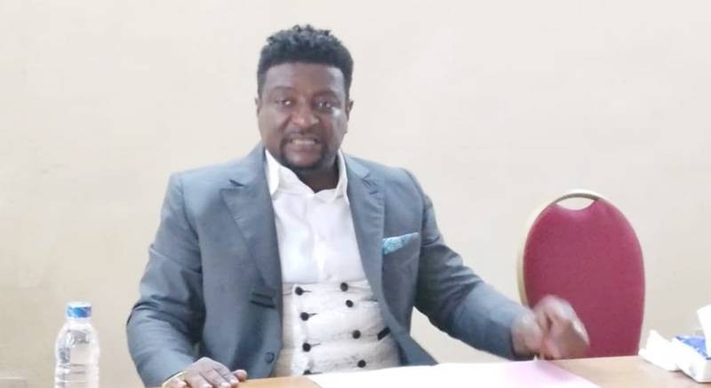 Gbery Obodji Innocent, président de l'Ong "Force 2000 jeunes". (Ph: Dr)