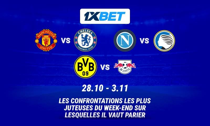 Les matches du week-end européen