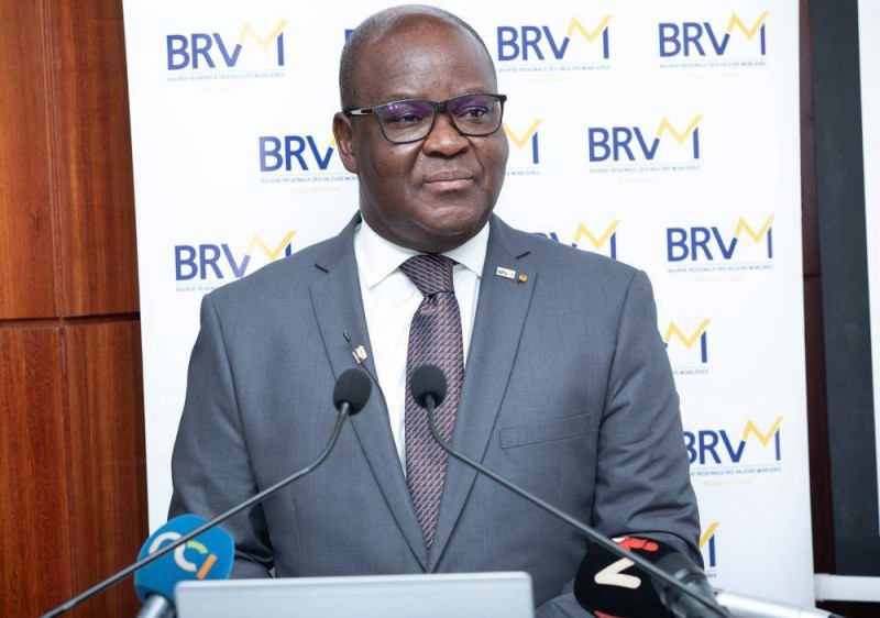 Dr Edoh Kossi Amenounvé, directeur général de la Brvm. (Ph: Dr)