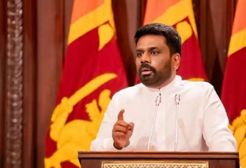 le Président sri-lankais Anura Dissanayake