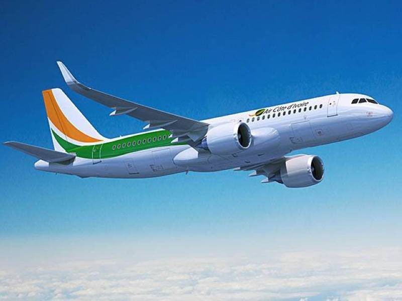 Un avion d'Air Côte d'Ivoire
