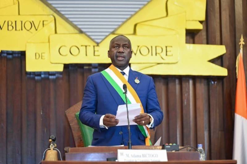 Le président de l'Assemblée nationale, Adama Bictogo. (Ph: Dr)
