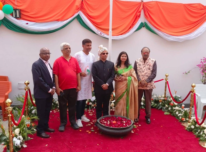 La célébration de la 76ème journée de la République de l’Inde à Abidjan a été marquée par la présence de plusieurs membres de la communauté indienne. (DR)