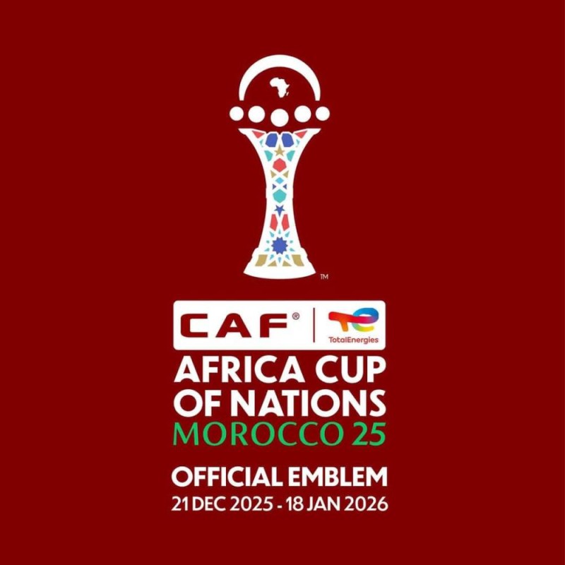 Le logo de la Can 2025 au Maroc enfin dévoilé (DR)
