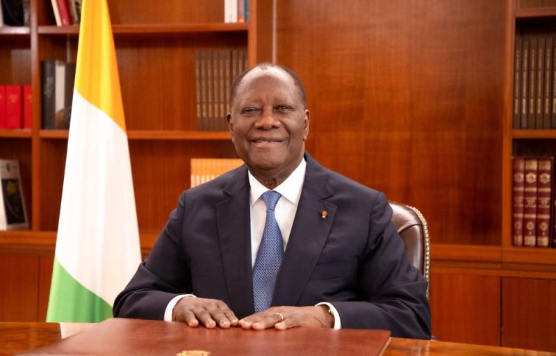 Le Président Alassane Ouattara