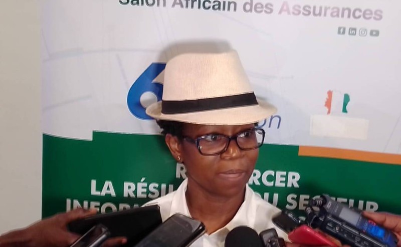 Mme Kouamé Valérie Commissaire générale du Salon africain des assurances