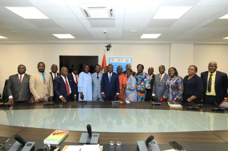 Les infirmiers de Côte d'Ivoire reconnaissants à leur ministre de tutelle (DR)
