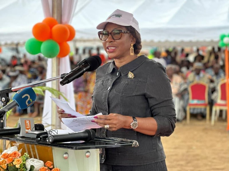 Le maire de la commune d'Abobo, Kandia Camara. (DR)