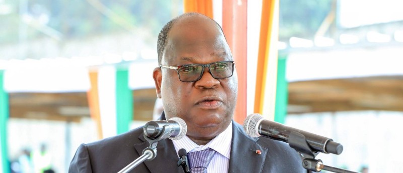 Laurent Tchagba, ministre des Eaux et Forêts