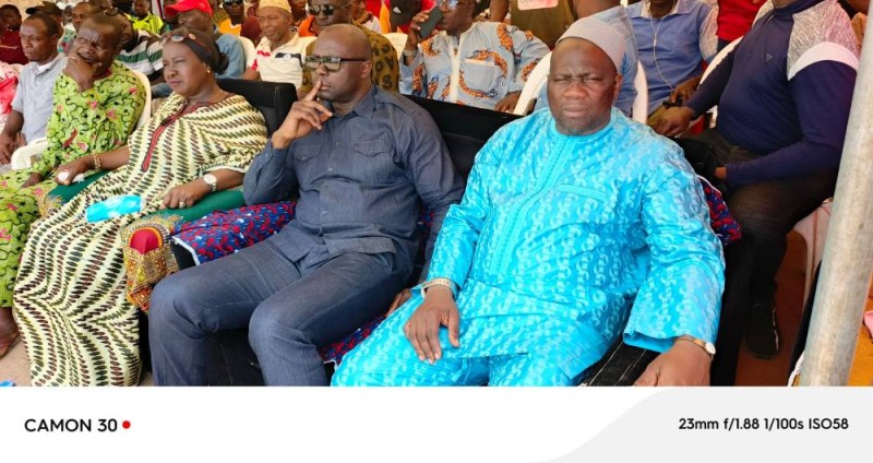Le Coordonnateur régional du parti présidentiel, Ali Dosso (au 1er plan) appelle les militants à faire du rendez-vous du 22 février, un succès retentissant (DR)
