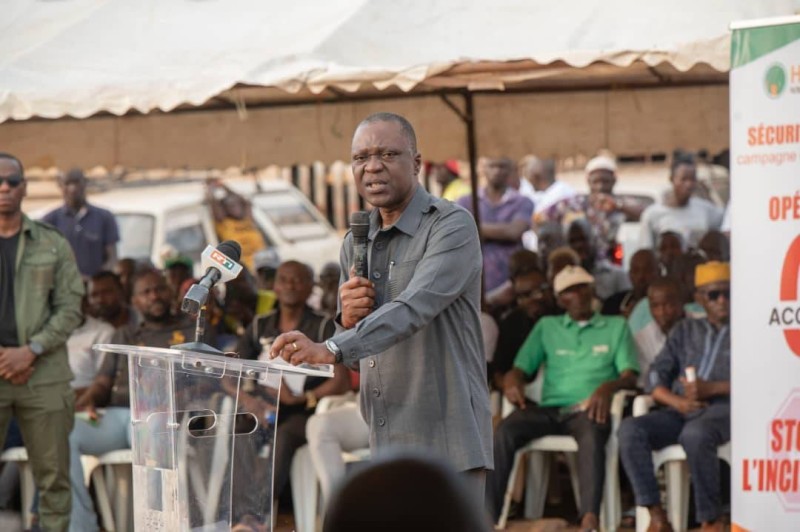 Le ministre des Transports, Amadou Koné. (DR)
