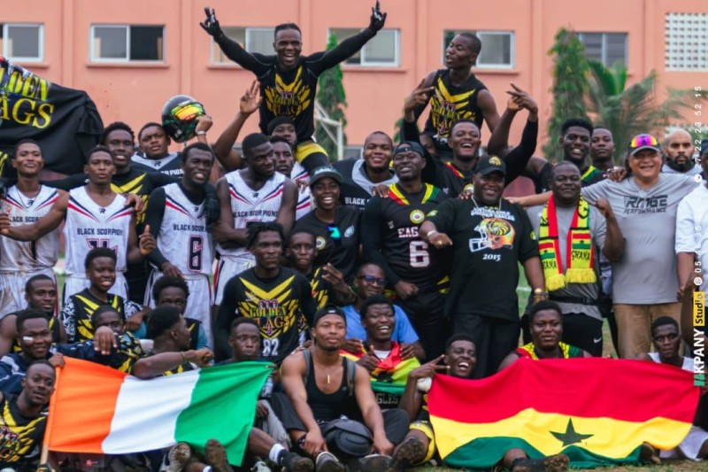 L'amitié ivoiro-ghanéenne célébrée autour du flag football. (Ph: Dr)