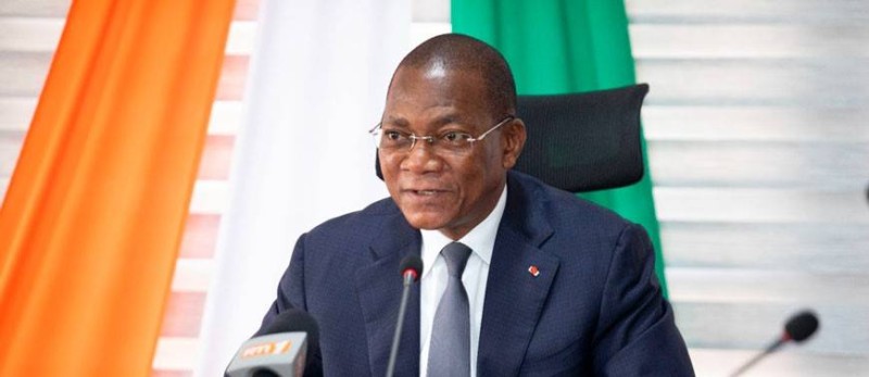 Le ministre Bruno Koné