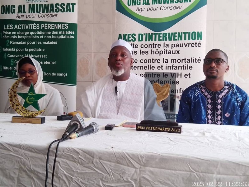 L’imam Koné Harouna (au centre) a expliqué le bien fondé des actions. (DR)