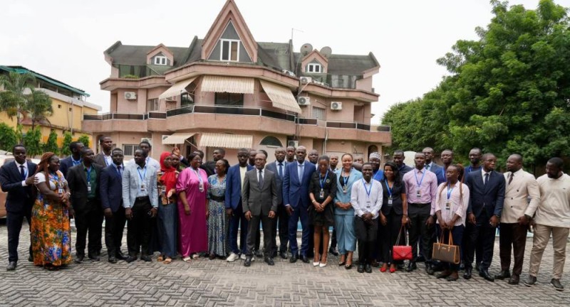Cette rencontre a été présidée par le secrétaire général par intérim de la Habg, Patnelli Paul Auguste, représentant le président de l’institution, Zoro Bi Ballo Épiphane. (Ph: Dr)