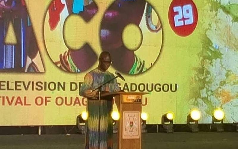 Le délégué général du Fespaco Alex Moussa Sawadogo
