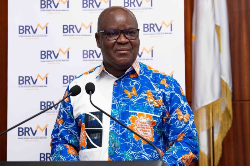 Dr Edoh Kossi Amenounvé, directeur général de la Brvm. (DR)