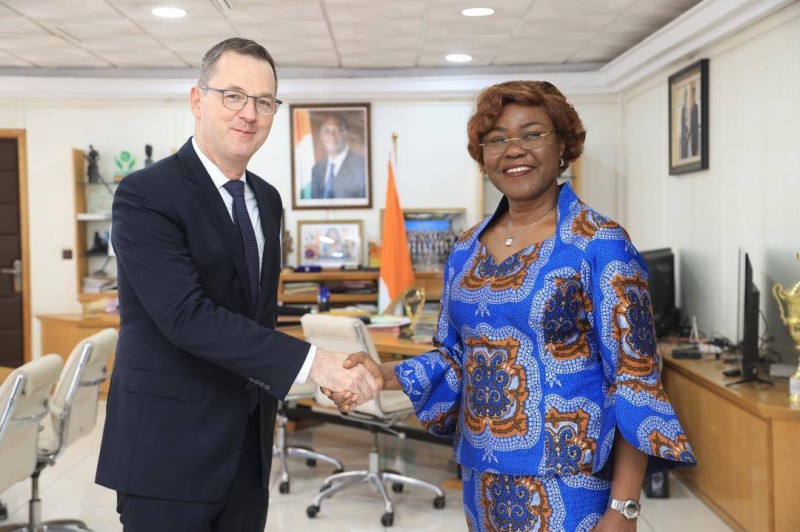 Pour la ministre Nialé Kaba, la Côte d’Ivoire est particulièrement reconnaissante envers la Sfi. (Ph: Dr)