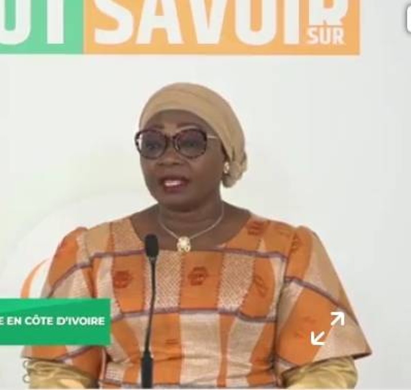 Binaté Fofana a dénoncé la persistance des Vbg en Côte d'Ivoire. (Ph: Dr)