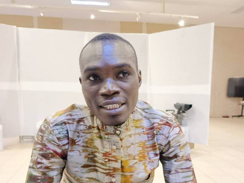 Damiba Arouna, conservateur du musée national du Burkina Faso et chef du service des expositions à la direction générale du musée.