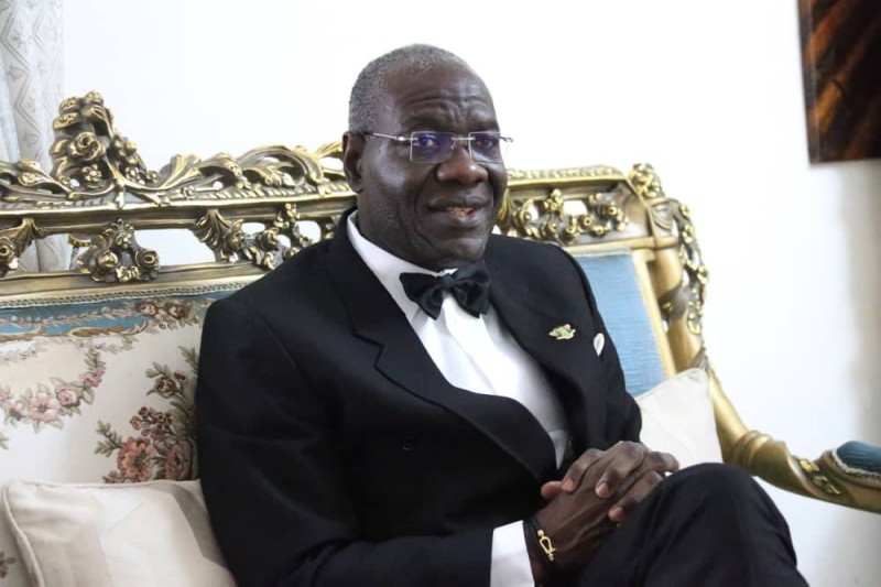 SEM. Assiélou Félix Tanon, Ambassadeur de Côte d'Ivoire au Ghana. (Ph: Abdoulaye Coulibaly)