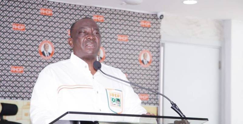 Kobenan Kouassi Adjoumani, porte-parole du Rhdp.