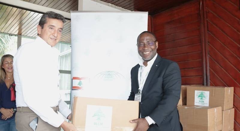 Le directeur général de Fraternité Matin et le président de l’Ulcm entendent renforcer leur partenariat. (Ph: Coulibaly Abdoulaye)