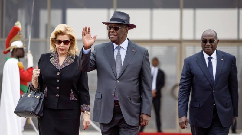 Le Chef de l'Etat, Alassane Ouattara, a quitté Abidjan pour la France. (Ph: Dr)
