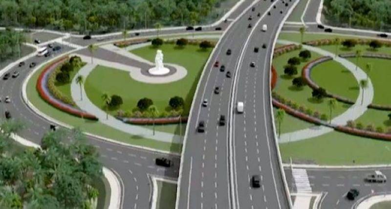 Le carrefour Akwaba inauguré. (Ph: Dr)