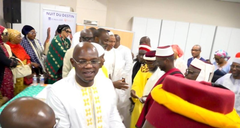 Dans sa forte délégation, Yaya Méïté était accompagné du député maire de Bingerville.