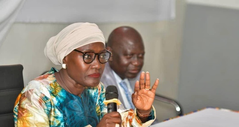La ministr Mariatou Koné