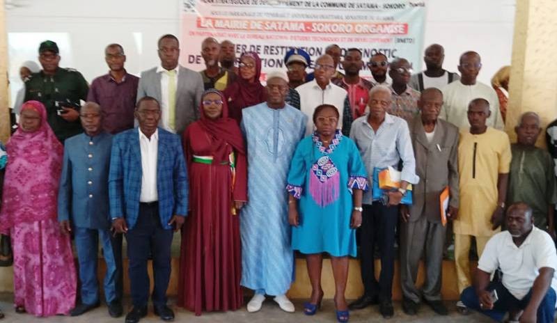 L'équipe municipale engagée à faire émerger la commune de Satama-Sokoro. (Ph: Dr)
