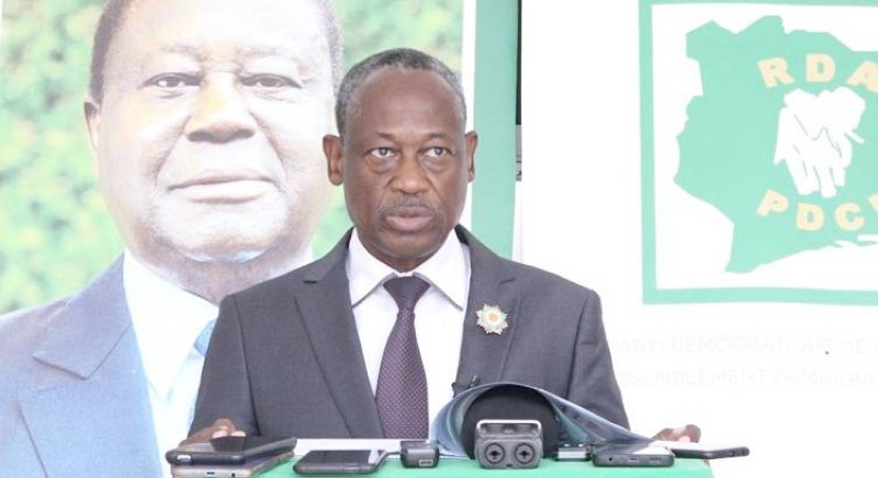 Le Porte-parole du Pdci-Rda, Dr Soumaïla Kouassi Bredoumy. (Ph: Dr)