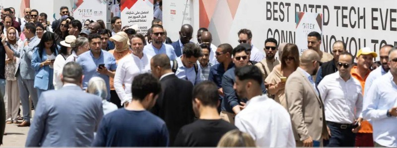 Une image des participant du Gitex Africa de 2024.