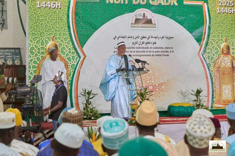 Le président du COSIM, Cheick Ousamane Diakité