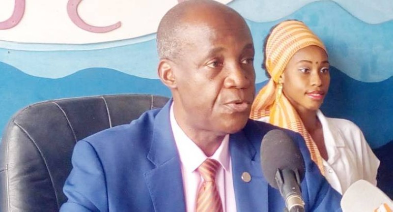 Anicet Gnanzi, président de l'Union démocratique citoyen (Udcy). (Ph: Dr)