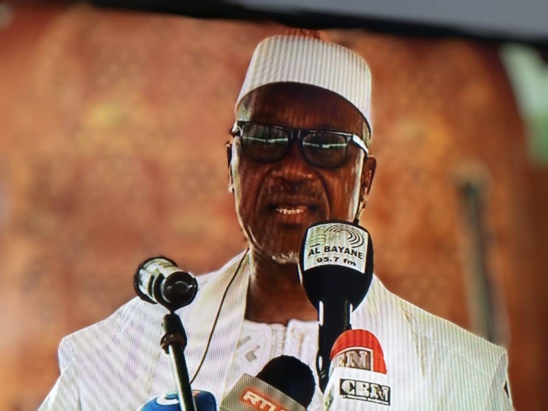 Imam Mounine Traore de la grande mosquée de la Riviera Golf. (DR)