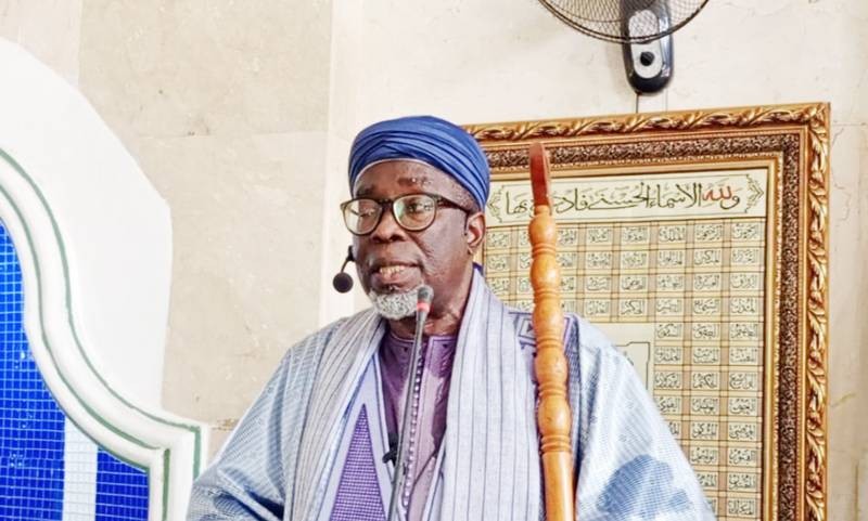 L'imam Koné Ibrahim a également appelé à la sagesse et à l’unité nationale. (Ph: Dr)