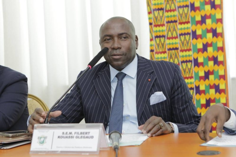 l’Ambassadeur de Côte d’Ivoire au Cameroun S.e.m Filbert Gleglaud. (DR)