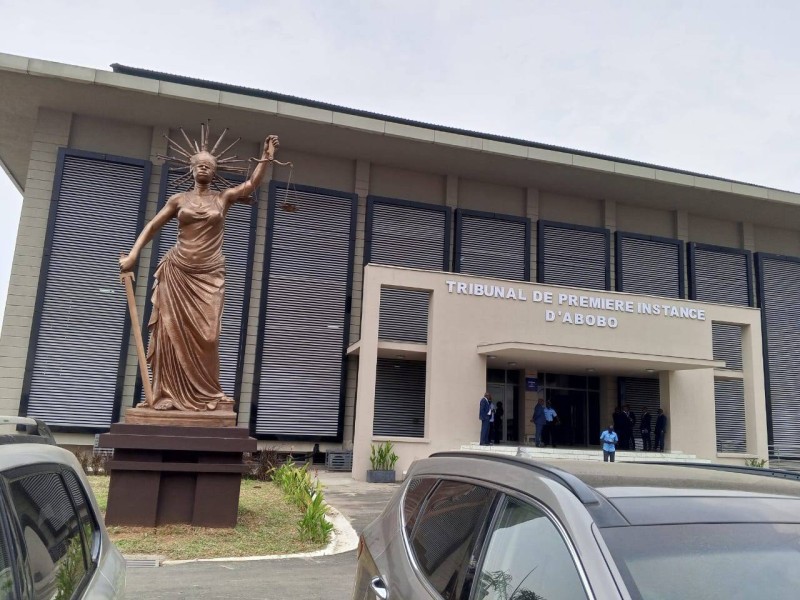 Le tribunal d'Abobo. (Ph: Dr)