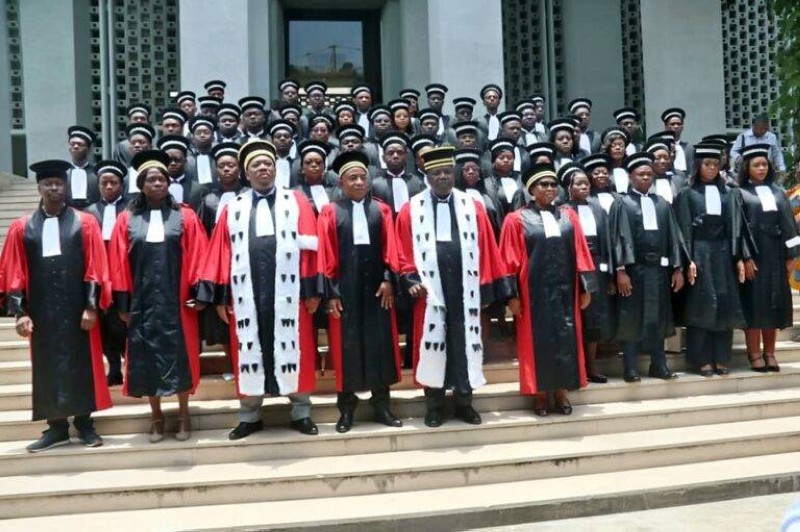 Les 54 auditeurs qui ont prêté serment. (Ph: Dr)