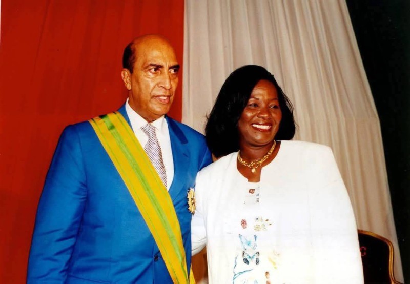 L'ambassadeur Georges Ouegnin et son ex-épouse, Jacqueline Biley. (Ph: Dr)