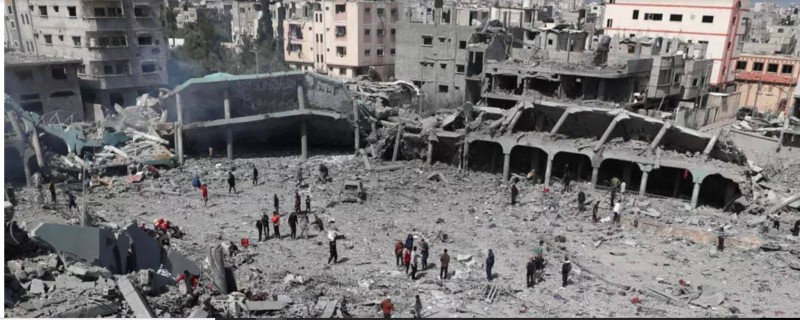 Les destructions à Gaza.(Ph:DR)